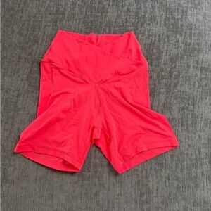 Aerie Vibrant Pink Bike Shorts